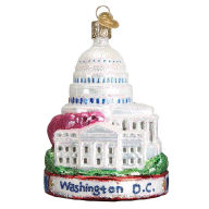 Title: Washington DC Ornament