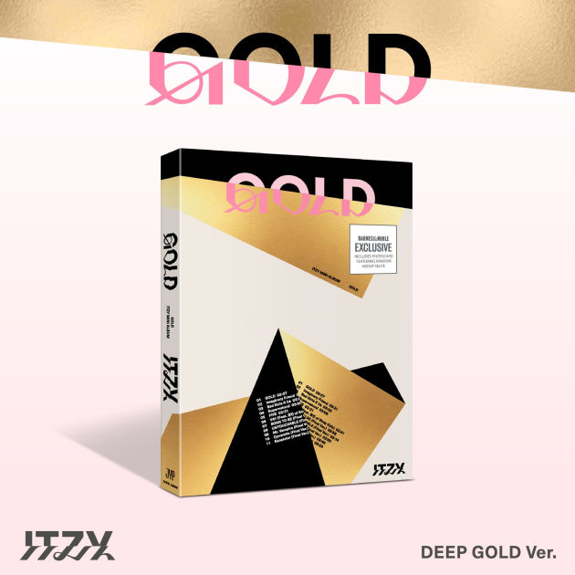 itzy 'gold' unboxing - all versions! target and barnes