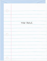 Title: You Rule Encouragement Card
