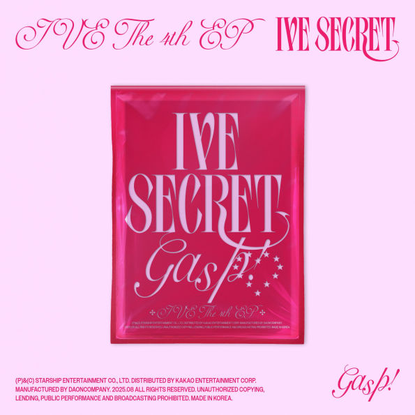 THE 4TH EP 'IVE SECRET' [GASP! VER.]