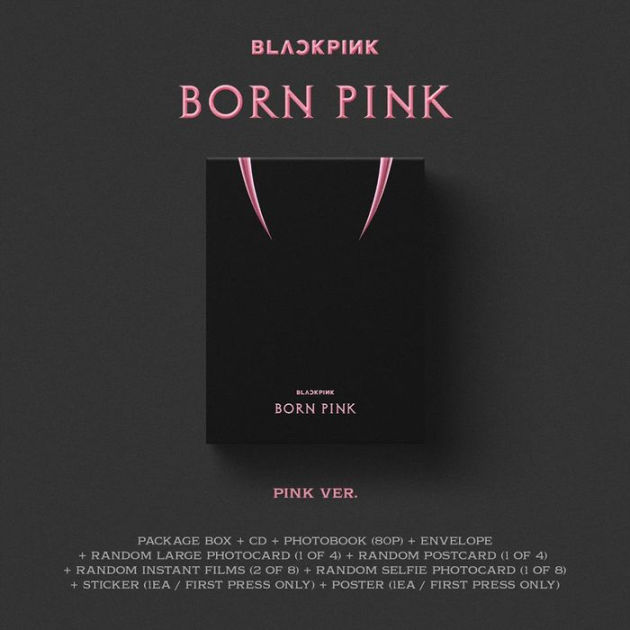 BORN PINK (Standard CD Box Set – Version A) / PINK by BLACKPINK, CD