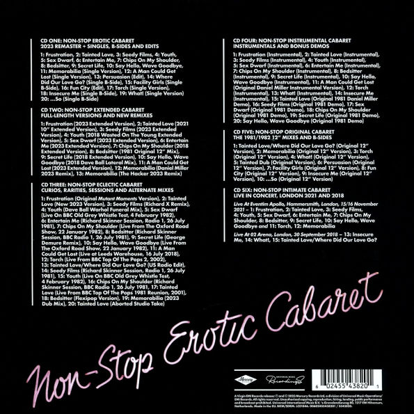 Non-Stop Erotic Cabaret [Deluxe Edition]