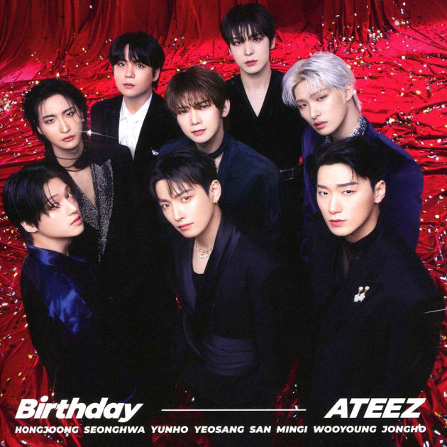 Birthday [Limited Edition A] [CD+Book] by Ateez | CD Single