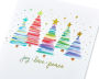 Alternative view 7 of Holiday Boxed Cards Prelude Rainbow Trees