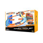 Max Traxxx Max Flex Blaze 250 R/C Light Trace Technology Glow in the Dark Flexible Track System with 1:64 Scale Remote Control Car