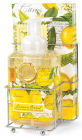 Lemon Basil Foamer Hostess Napkin Set