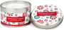 Travel Candle Peppermint Swirl