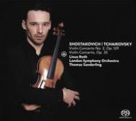 Title: Shostakovich: Violin Concerto No. 2, Op. 129; Tchaikovsky: Violin Concerto, Op. 35, Artist: Linus Roth
