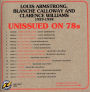 Unissued on 78s: Louis Armstrong, Blanche Calloway and Clarence Williams 1929-1938