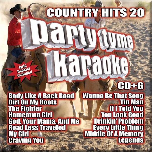 Party Tyme Karaoke Country Hits Vol By Sybersound Records Cd Barnes Noble