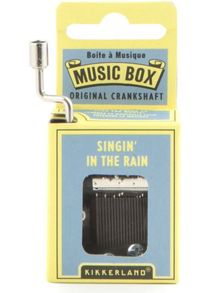 Singing In The Rain Crank Music Box