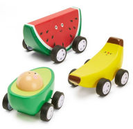 Title: Fruit-Fun Pullback Cars Assortment