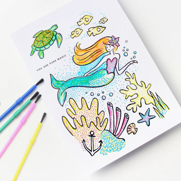 Friendship Greeting Card You Are Pure Magic (Mermaid)