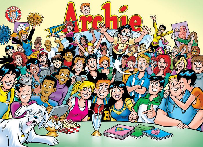 Cobble Hill - Archie - The Gang at Pop's 1000 Piece Jigsaw Puzzle