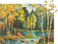 Title: Paint By Numbers - Forest - 1000 Piece Puzzle