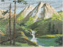 Alternative view 2 of Paint By Numbers - Mountains - 1000 Piece Puzzle