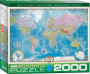 EuroGraphics 8220-0557 Map of the World 2000-Piece Puzzle
