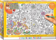 Title: Hidden Butterflies 300 Piece Color-Me Jigsaw Puzzle