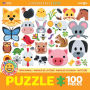 Emoji Farm Animals 100 pc Puzzle