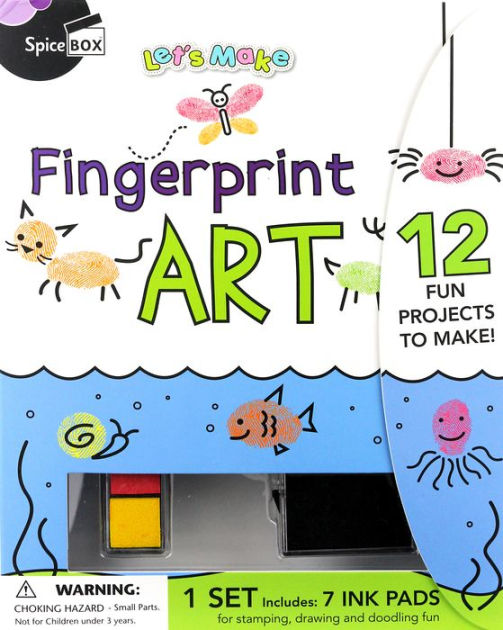 Let's Make Fingerprint Art by SpiceBox
