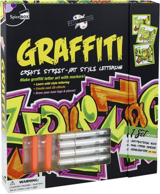 How To Draw Graffiti Characters: A Step By Step Graffiti Letter Art Book  For Beginners (Paperback)