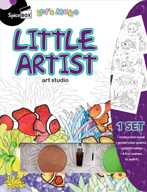 SpiceBox Watercolor for Young Artists Kit