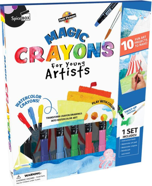 SpiceBox Children's Art Kits Petit Picasso Markers for Young Artists 