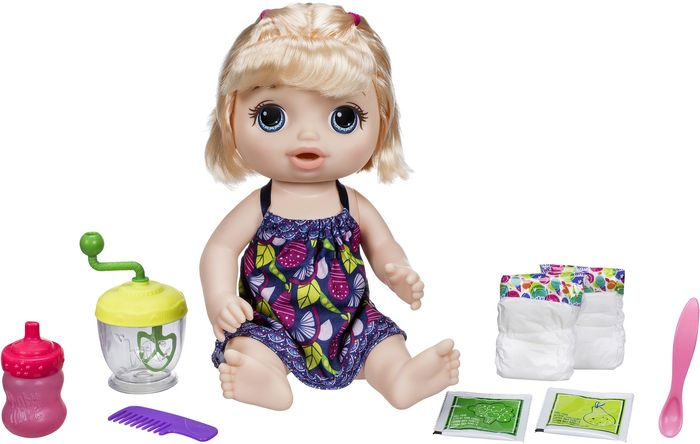 baby doll play food