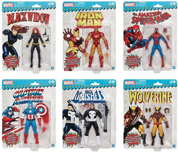 Marvel 6 Inch Super Heroes Vintage Assortment
