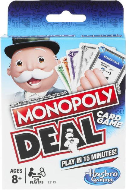 - US Seller UNO Card Game & Monopoly Deal Free Shipping Ship Fast 3 PACK 