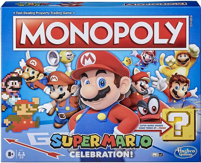 Super Mario Monopoly Gamer Premium Edition Board Game - Hasbro