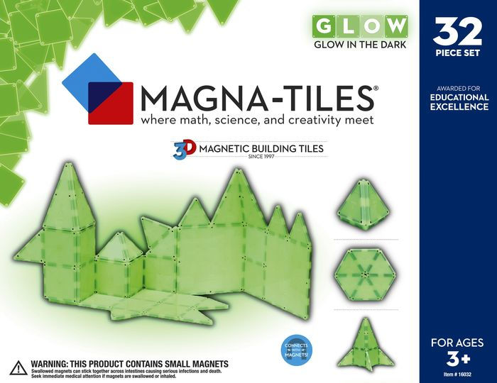 magna tiles glow 24 piece