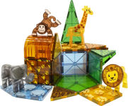 Alternative view 5 of MAGNA-TILES Safari Animals 25-Piece Magnetic Construction Set, The ORIGINAL Magnetic Building Brand