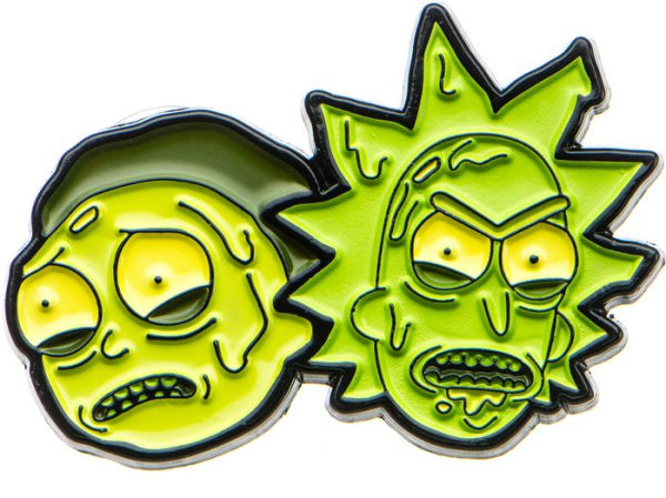 Cartoon Network Toxic Rick and Morty Lapel Pin
