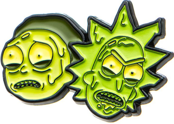 Cartoon Network Toxic Rick and Morty Lapel Pin