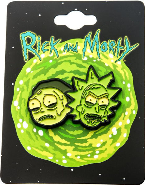 Cartoon Network Toxic Rick and Morty Lapel Pin