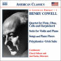 Henry Cowell: Instrumental, Chamber and Vocal Music, Vol. 1