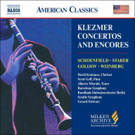 Title: Klezmer Concertos and Encores: Schoenfield; Starer; Golijov; Weinberg, Artist: N/A