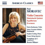 Title: Moravec: Violin Concerto; Shakuhachi Quintet; Equilibrium; Evermore, Artist: Maria Bachmann