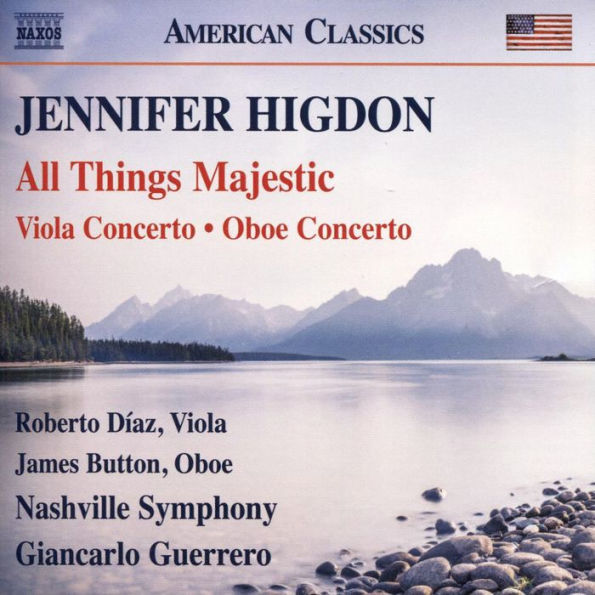 Jennifer Higdon: All Things Majestic; Viola Concerto; Oboe Concerto