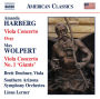 Viola Concerto (Harberg / Wolpert / Southern Arizona Sym Orch)