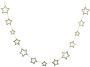 Gold Stars Mini Garland