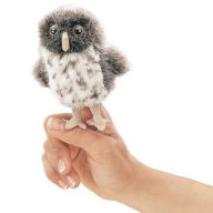 Title: Mini Spotted Owl Finger Puppet