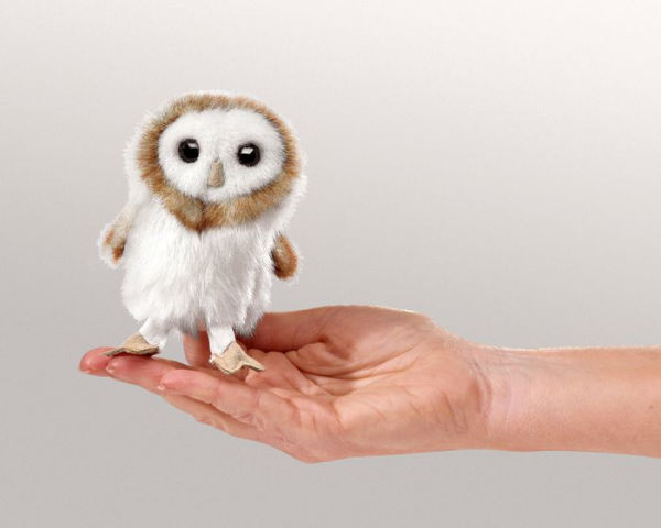 Mini Barn Owl Finger Puppet