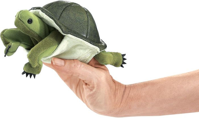 Mini Turtle Finger Puppet by Folkmanis