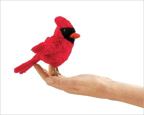 Mini Cardinal Finger Puppet