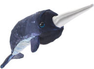 Title: Mini Narwhal Finger Puppet