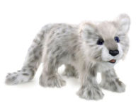 Title: Snow Leopard Cub Puppet