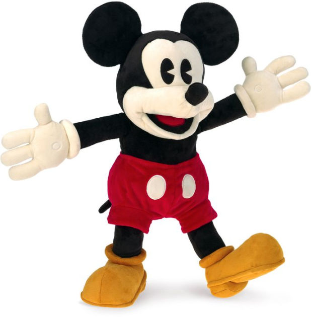 retro mickey mouse plush