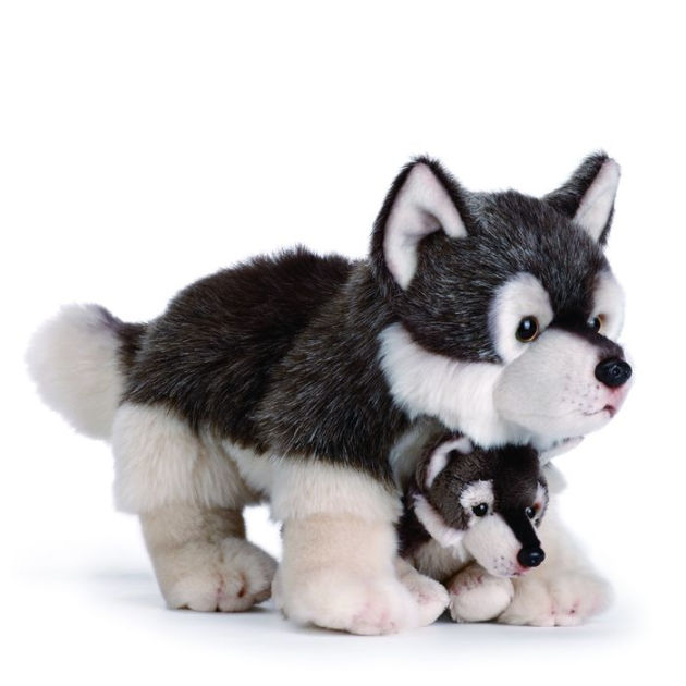 aaron wolf plush